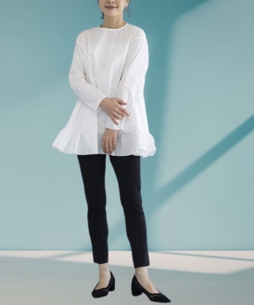 Sono（ソーノ） ブラウス シャツ 「定番人気ブラウス」ご自宅でお洗濯