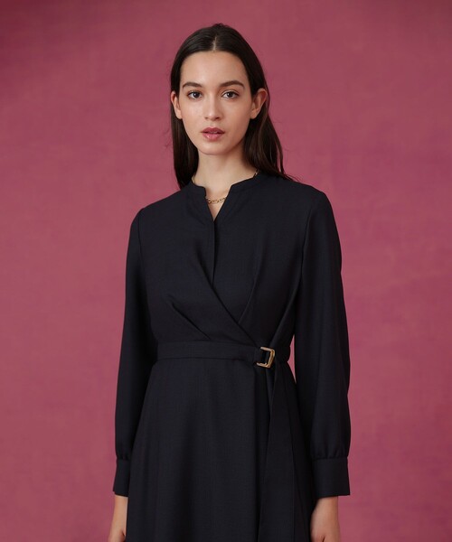 ANAYI（アナイ） ワンピース ウールジョーゼットカシュ ワンピース