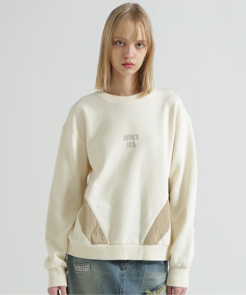 AVIREX（アヴィレックス） トレーナー スウェット COLOR BLOCK