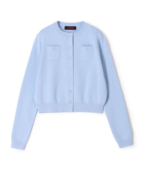 CABaN（キャバン） ニットカーディガン X-SMALL ブルー レディース