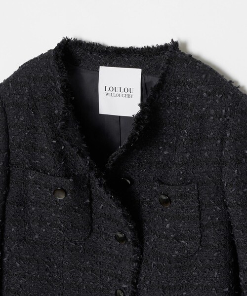 LOULOU WILLOUGHBY（ルルウィルビー） ジャケット ノーカラー