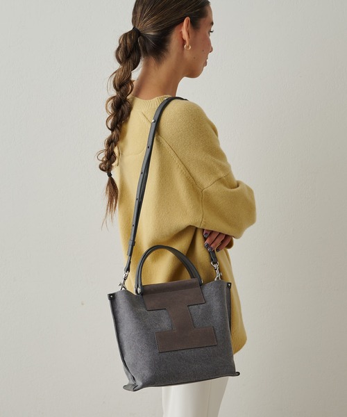 IACUCCI（イアクッチ） トートバッグ ソルベット S CANVAS/SUEDE