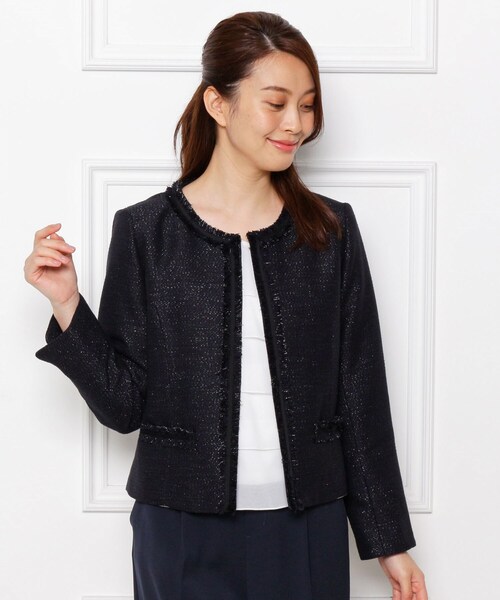 SHOO・LA・RUE（シューラルー） ジャケット ノーカラージャケット 「S