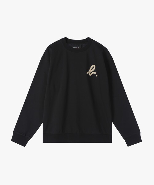 agnes b.（アニエスベー） トレーナー スウェット ”b.”ロゴ コットン