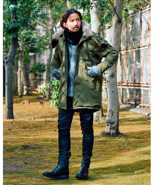 wjk ミリタリージャケット モッズコート M65 fishtail parka