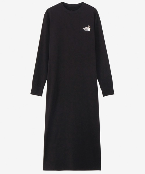 THE NORTH FACE（ザ ノースフェイス） 長袖ワンピース L グレー