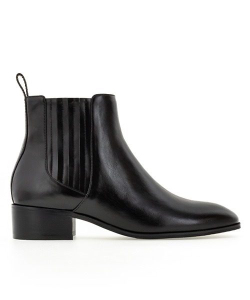 A de Vivre（アドゥヴィーヴル） ブーツ 「本革」サイドゴアレザー