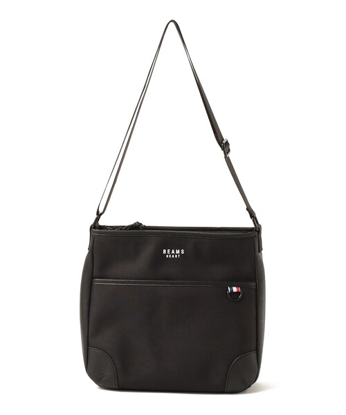 BEAMS HEART（ビームス ハート） ショルダーバッグ シャンブレー 杢