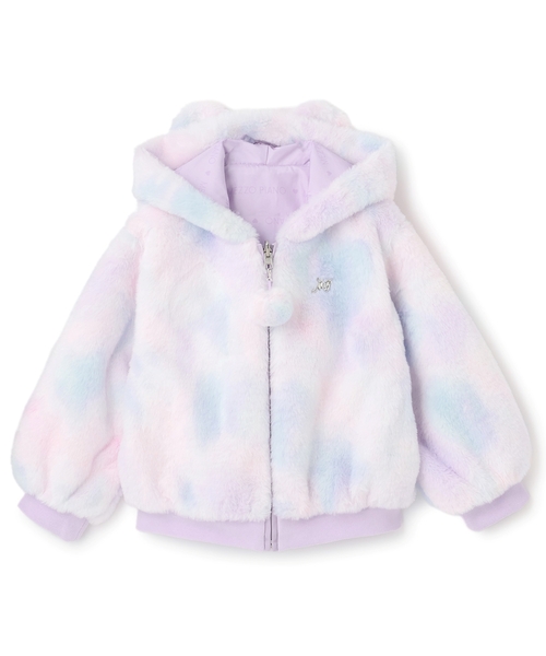 mezzo piano ブルゾン アウター リバーシブル フェイクファーブルゾン