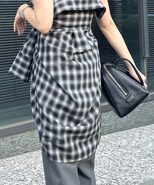 anuans（アニュアンス） ブラウス シャツ マルチウェイオーバーシャツ