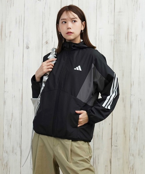 adidas（アディダス） ジャージ スリーストライプ/ナイロンジャケット