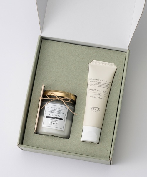 OSAJI（オサジ） スキンケアセット ローソープ＆マルチクリーム ギフト