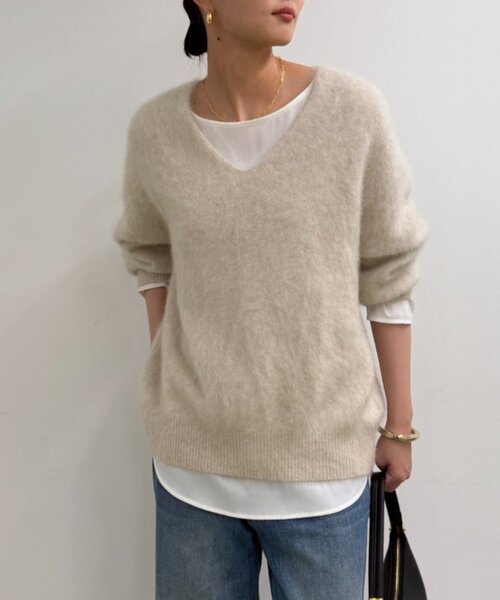 Loungedress（ラウンジドレス） ニット セーター FURカシミヤVニット