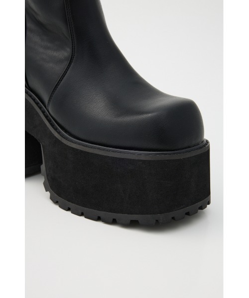SLY（スライ） ブーツ CHUNK SOLE COVERED BOOTS チャンクソール