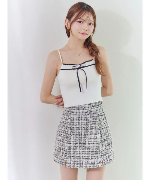 EATME（イートミー） ニット セーター バイカラーキャミニット