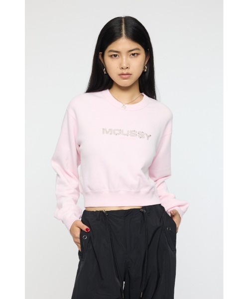 MOUSSY（マウジー） トレーナー スウェット 「25年AW新作」LITTLE POPS