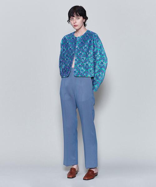 6 ジャケット ノーカラージャケット 「6(ROKU)」カットパイル ジャ