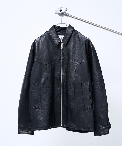 417 EDIFICE（フォーワンセブンエディフィス） 革ジャン ライダース