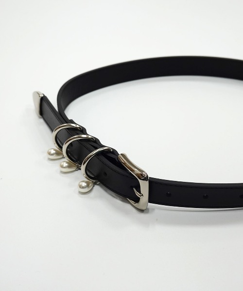 JOSE MOON（ジョゼムーン） ベルト D BELT with PEARL/ディーベルト