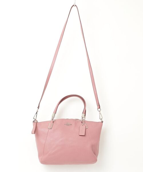 COACH（コーチ） ショルダーバッグ - ピンク レディース : ZOZOTOWN