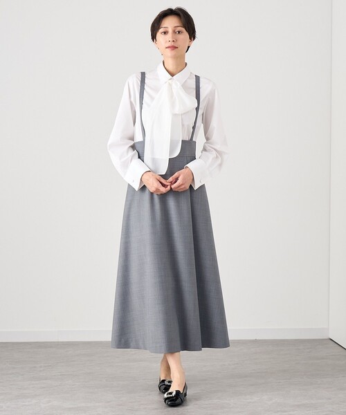 ANAYI（アナイ） スカート 「セットアップ対応商品」ウールトロピカル