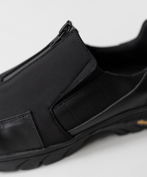 cii スニーカー Vibram sole zip sneaker / ビブラムソールジップ