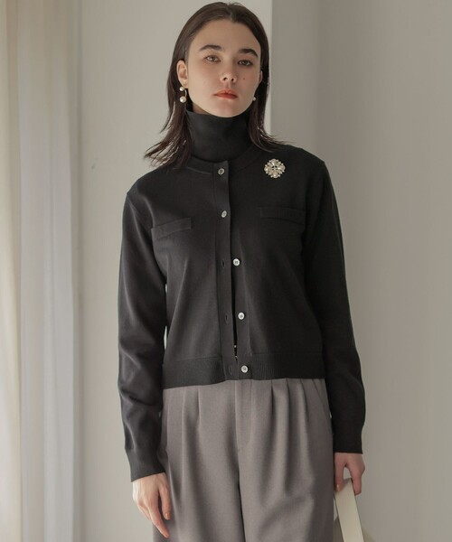 組曲（KUMIKYOKU） カーディガン ニューシックニット カーディガン