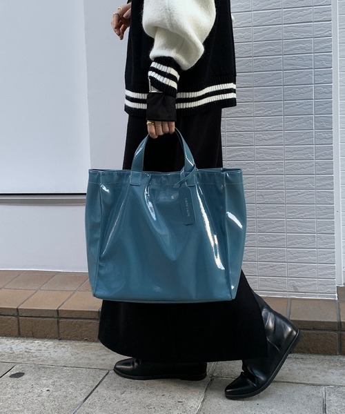 DouDou（ドゥドゥ） ハンドバッグ 「WEB限定」 ソフトエナメル