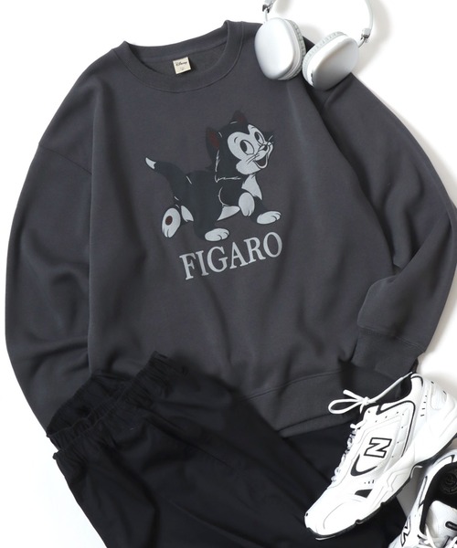 Disney（ディズニー） トレーナー スウェット キャラクタープリント