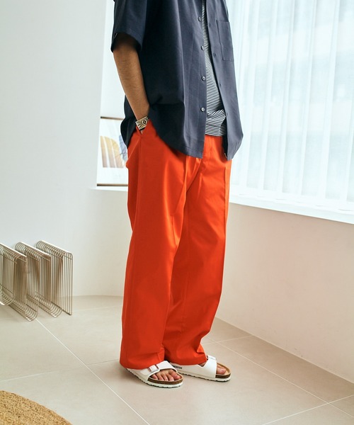 SHIPS.me チノパン 「ZOZO限定」SHIPS.me: ワイドストレートチノ