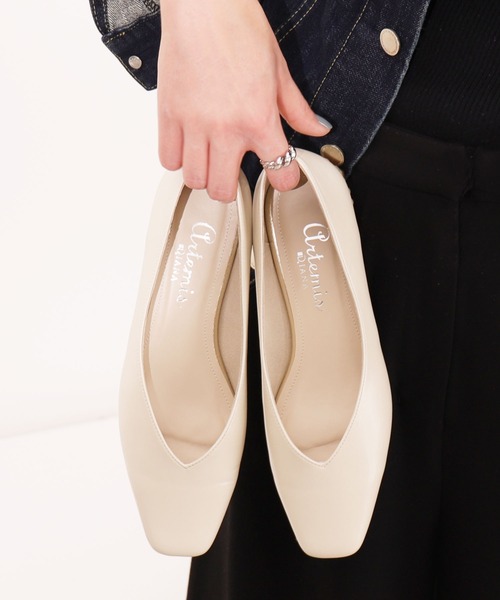 artemis by DIANA（アルテミス by ダイアナ） パンプス パールヒール V