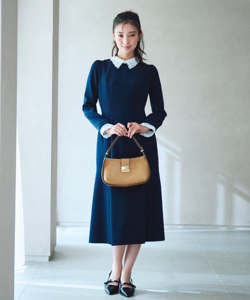 CELFORD（セルフォード） ワンピース 刺繍レース付きマーメイド