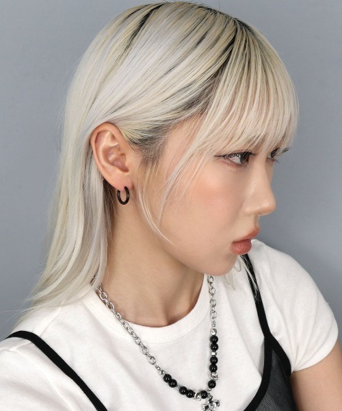 4INT. ピアス シンプル フープピアス (片耳用） / サージカル