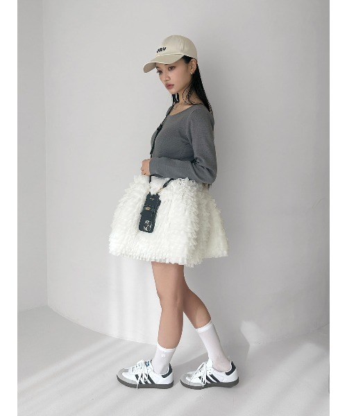 EIMY ISTOIRE（エイミーイストワール） ワンピース ボリュームチュール