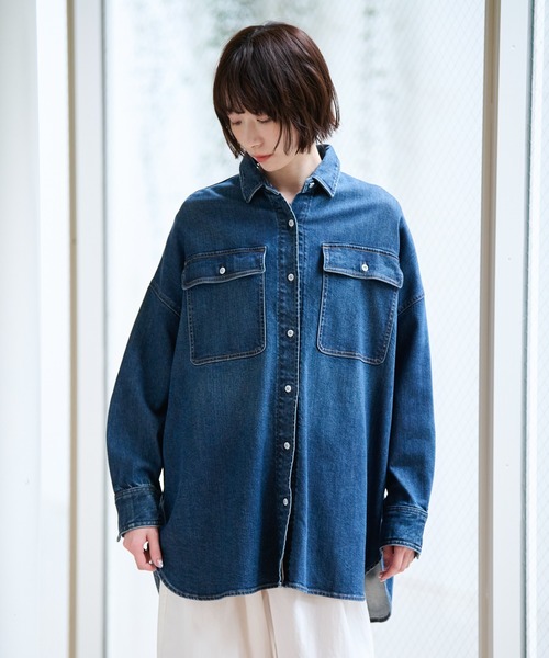 Healthy denim（ヘルシーデニム） ブラウス シャツ 「Healthy denim