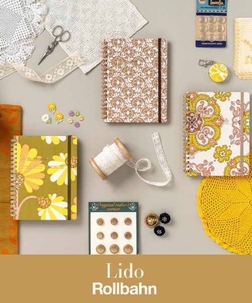 Rollbahn 手帳 ロルバーン ポケット付メモ Lido L : ZOZOTOWN Yahoo!店