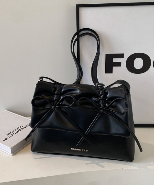 LA VORAGINE（ラ ヴォラジネ） ショルダーバッグ バッグ 紐リボン 2way