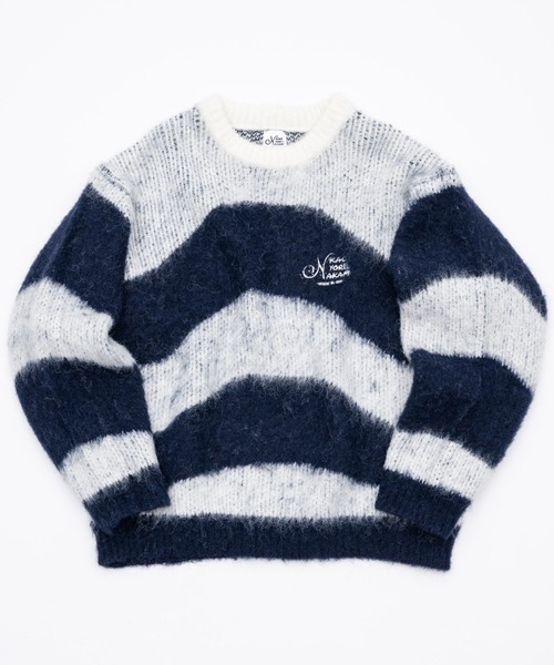 kaoyorinakami セーター ニット KUNE-KUNE KNIT / クネクネニット