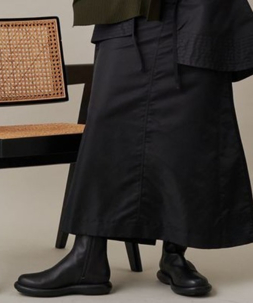 UN3D.（アンスリード） ブーツ UN3D./アンスリード/ROUND LOW HEEL