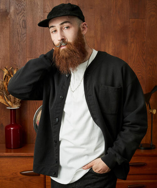 Schott N.Y.C（ショット） カーディガン Schott/ショット/FADE SWEAT