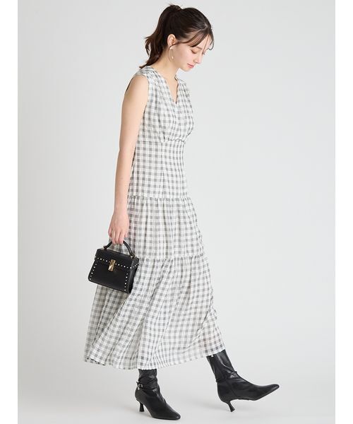 CELFORD（セルフォード） ワンピース サッカーチェックワンピース