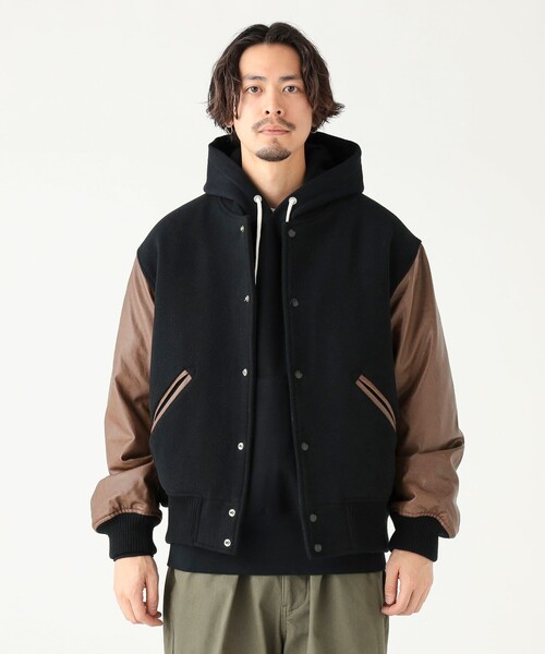 B：MING by BEAMS（ビーミング by ビームス） スタジャン ルーズ