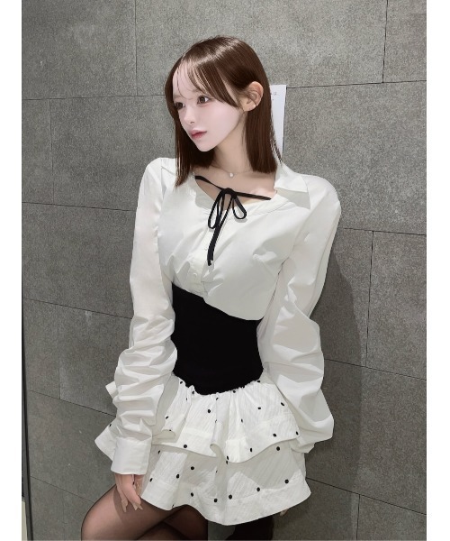 Darich（ダーリッチ） ワンピース ボリュームフレアセットアップ