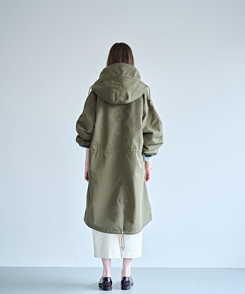 kha:ki（カーキ） ミリタリージャケット モッズコート 「KHA:KI