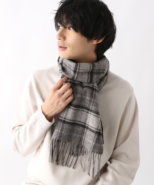 GLOBAL WORK（グローバルワーク） マフラー ファインタッチウール