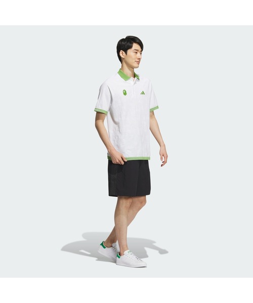 A BATHING APE（アベイシングエイプ） ポロシャツ BAPE X ADIDAS GOLF