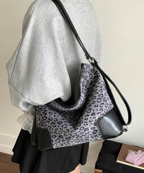 gossip!ロサンゼルス ショルダーバッグ バッグ Y2Kレオパード柄2WAY