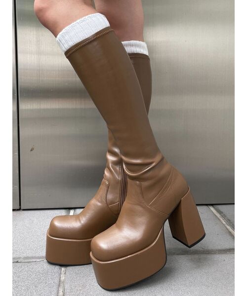 EMODA（エモダ） ブーツ バルキープランプフィットブーツ レディース