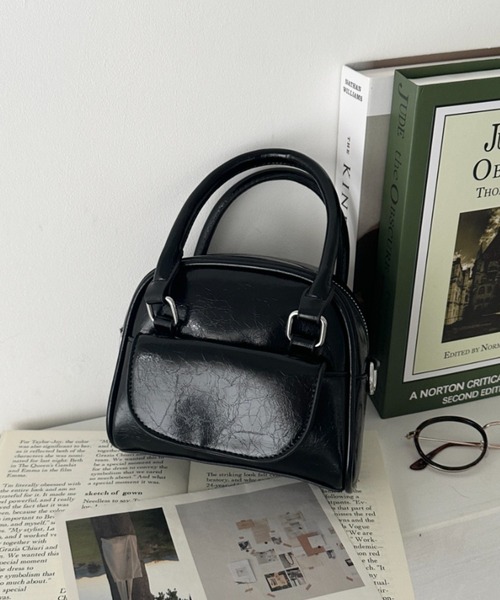 CLEA ショルダーバッグ バッグ ポケット付き2wayミニボストンバッグ