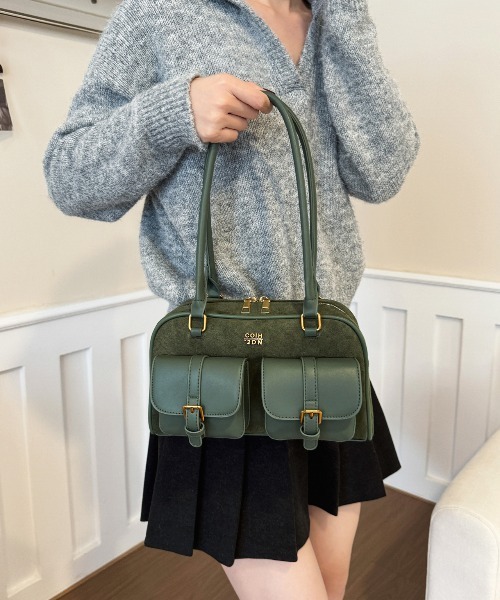 FREE STYLISTS ショルダーバッグ バッグ Y2K マルチポケットショルダー